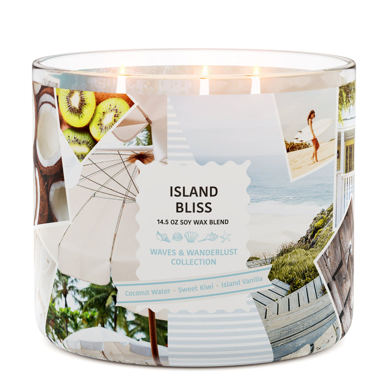 Island  Bliss 3-Wick Candle